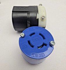 AHCL1820C Arrow Hart Eaton Locking Connector L18-20R, 20A NEW-FREE SHIPPING