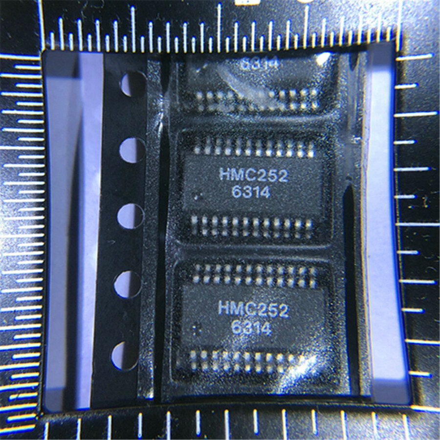 5PCS HMC252QS24 HMC252 GaAs MMIC SP6T NON-REFLECTIVE SWITCH DC – 3.0 GHz