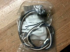 COOPER CROUSE-HINDS 5000118-435 CORDSET 4 POLE MALE STRAIGHT 0.5M, NEW