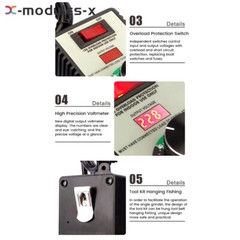 4000W Electronic Voltage Regulator Stepless AC Motor Speed Controller 110V/220V