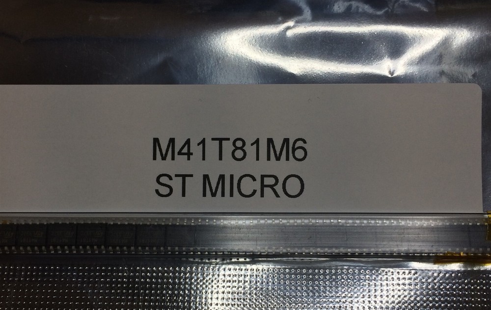 M41T81M6 ST MICRO IC RTC CLK/CALENDAR I2C 8-SOIC 4 PIECES