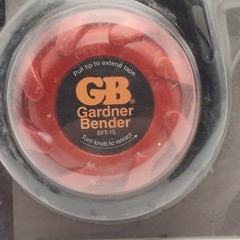Gardner Bender EFT-15 Mini Cable Snake Steel Fish Tape 15ft Red Black Unit