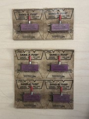 Sans-A-Fuse FA 2250-1 Circuit Breakers 6x NOS – Replace Zenith #136-92 – Vintage