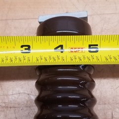 Unbranded Electric Post Insulator, 7 3/4″ Long, 2″ OD – USED