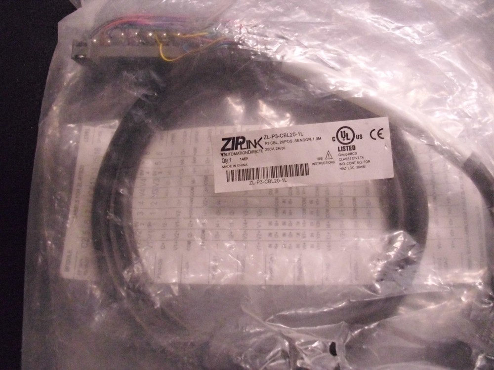 AUTOMATION DIRECT ZL-P3-CBL20-1L / ZLP3CBL201L