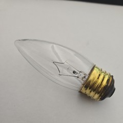 FEIT ELECTRIC 60ETC-130 60W Chandelier 130V Clear Standard base