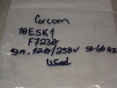 Corcom 10ESK1 EMI Filter 10A 120/250V 50/60Hz Used With Warranty
