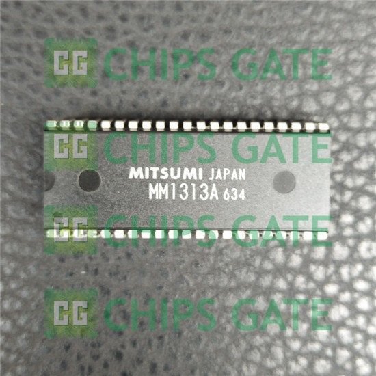 1PCS MM1313A Manu:MITSUMI Encapsulation:DIP,I2C BUS Control 5-Input 2-Output