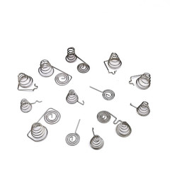 Nickel Plating AA/AAA Battery Type End Spring Contact Push In Art Craft Remotes