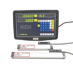 2 Axis DRO digital readout for milling lathe machine with linear scale 350 550