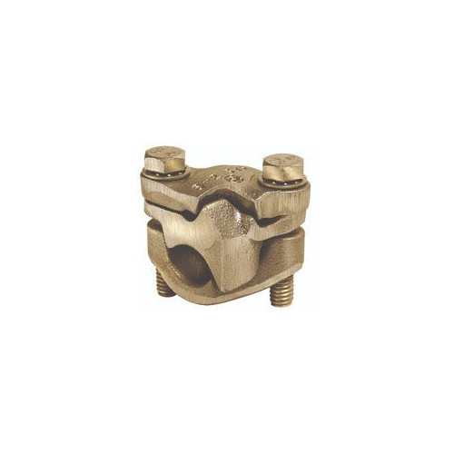 Burndy QPX3434, 250 to 500 KCMIL Str, Mechanical Parallel Clamp, 1pc