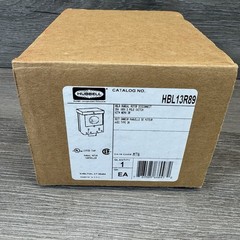 Hubbell HBL13R89 Manual Motor Controller 30A 600VAC 3 Pole