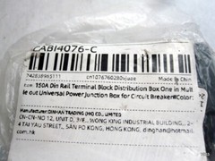 150A Din Rail Terminal Block Distribution Box One in Multiple out Universal