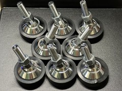 (Pack of 2) OPTIMA OP-413-1/2 Ball-Joint Feet For Ended Beam Load Cell Scale