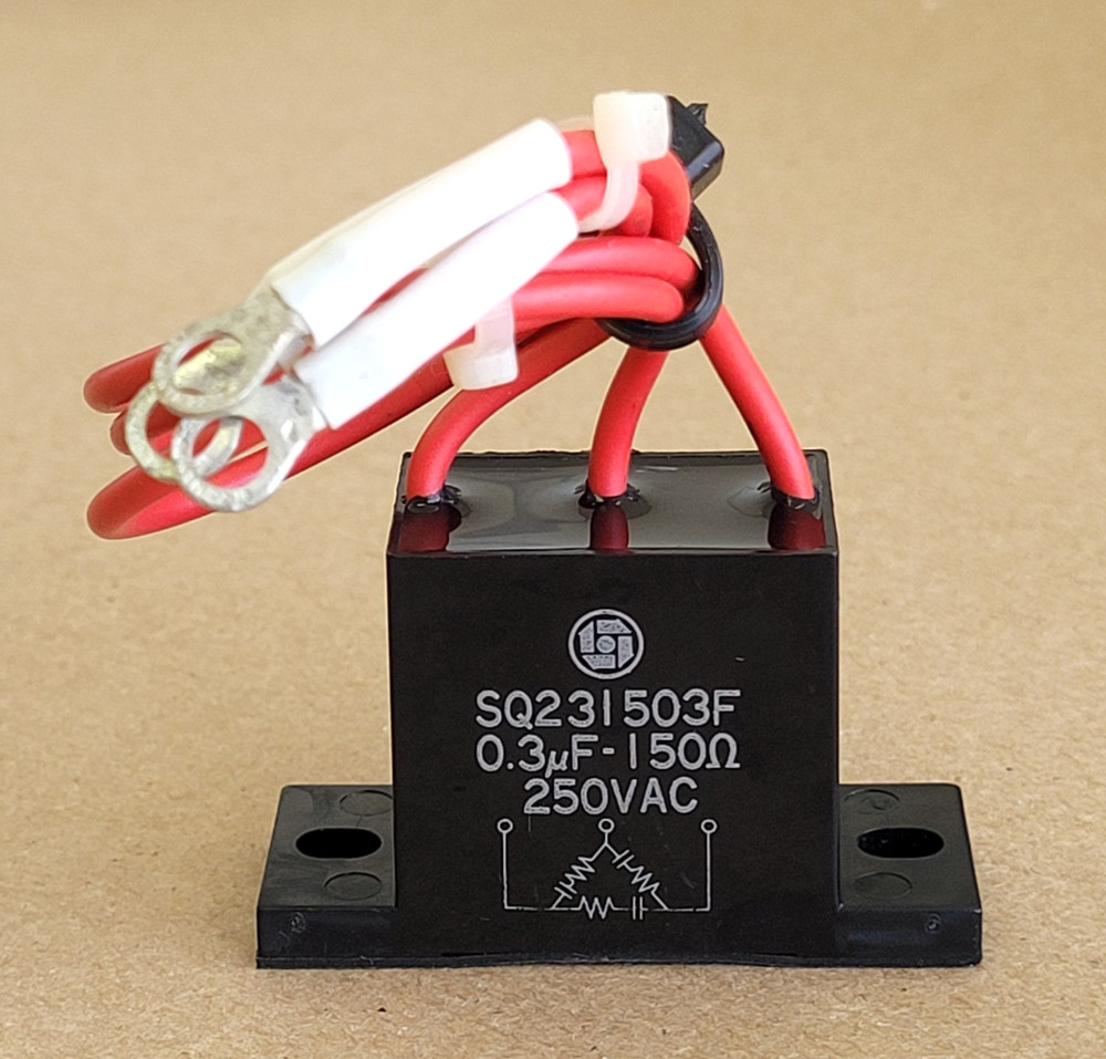 NISSHIN SQ231503F SURGE SUPPRESSOR 0.3uF 150Ω 250VAC