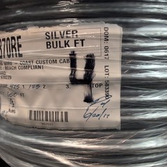 ALPHA WIRE Silver Bulk FT 12370RE P/N 970229 600ft