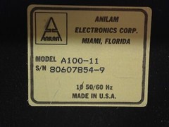 ANILAM Electronics Model A100-11 Program Saver Used With Warranty