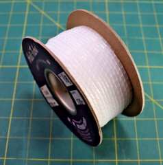 Heli-Tube HT1/8 UR Spirally-Cut Cable Wrap Clear Polyethylene 1/8″ OD 100ft