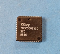 (1 PC) Z85C3008VSC ZILOG Controller Interface IC 8 MHz CMOS PLCC44