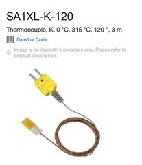 OMEGA Termocouples SA1XL-K-120-SB / SA1XLK120SB SELF AD/CEMENT-ON, TYPE K, 5PK