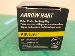 Eaton Arrow Hart 20-Amp 125-Volt NEMA L5-20p 3-wire Grounding Industrial Locking