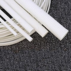 Ø1mm – Ø25mm Silicone Fibre Glass Tubing Sleeving Insulation Hose 200℃ High Temp