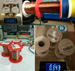 100g Weight Enamelled Copper Magnet Wire For DIY Motor Generator Coil Winding