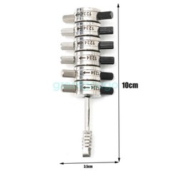 HUK 6 Cylinder Reader for Ford Jaguar Automotive Lock O-p-e-n-er Tools