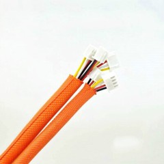 5mm-60mm Braided Cable Sleeving Open Self-Rolling Sheathing Harness Wire 5Colors
