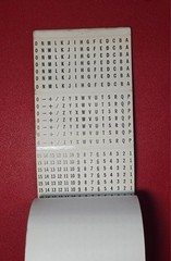 VTG Ideal 44-102 Wire Marker Booklet Legend A-Z 0-15 ,+,-/ USA Partially Used
