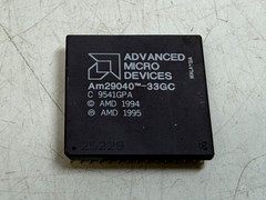VINTAGE AMD AM29040-33GC 32 BIT RISC Microprocessor