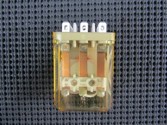 Idec RR3B-UAC120V Power Relay 3PDT 10A 120V RR Series 11 Blades – Lot of 2