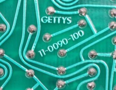 Gettys Board Mod. Type No. 11-0090-03 Unused