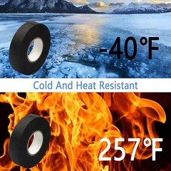 Heat Resistant Cloth Tape Car Cable Wiring Harness Strong Electric Wrap Roll New