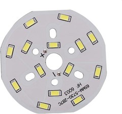 65mm LED Chip Bulb 21-24V 6500K 5730 SMD Aluminum Light Bead Color: 1 65 6500k