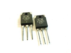 2 Pieces | 2SC3831 Sanken Silicon NPN Power Transistors | FREE US Shipping