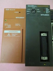 Mitsubishi Q2ASHCPU PLC Module w A1SX42 Input A1SY42 Output QC 24-R2 A1SD75P2-S3