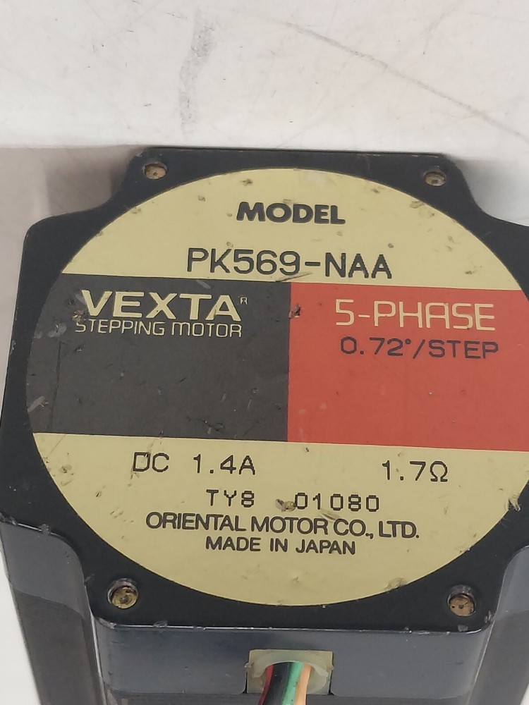 AMAT 0190-09552 Oriental Motor PK569-NAA Vexta 5-Phase Stepping Motor (M63)