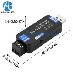 Industrial USB to RS485/RS232 Communication Converter Module CH343G USB-A
