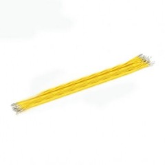 DuPont 2.54mm Terminal Wire Single /Double Head Crimp Connector Cable 25cm 24AWG