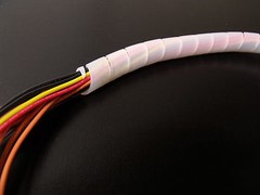 Wire Wrapping Panduit Polyethylene Spiral Wrap Per Foot Natural USA Made