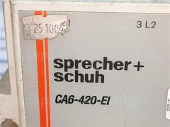 Sprecher+Schuh CA6-420-EI Electric Contactor AC-1 1000V 540 A 30Days Warranty