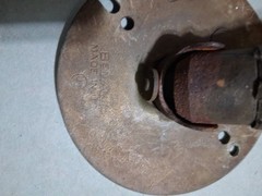 4″ Electrical Box Hanging 1/2″ Pipe Thread Swivel 15 Aligner Vintage SPERO