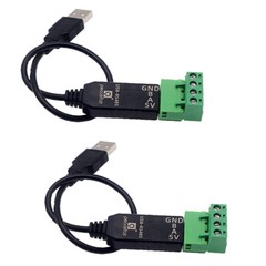 2X 30cm USB to RS485 RS-485 Serial Port Device Converter Adapter Extension Cable