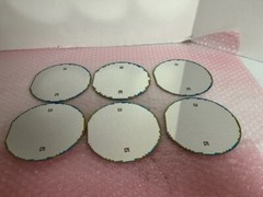 125 MM PATTERNED SILICON WAFERS, LOT OF 6