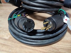 Lot of 3 NEMA L6-30 Extension Cord 30A/250V 15ft/20ft