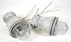 Vintage Appleton Electric Explosion Proof Light Lamp Fixture AAU-15N A-51 Series