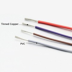 UL1007 30AWG-16 AWG Gauge Stranded Hook Up Wire Eco-Friendly Cable 12 Color 300V