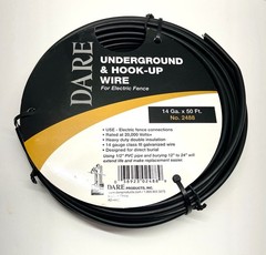 NEW – Dare 2000 V Underground & Hook-Up Wire, Black, 14 Ga x 50ft, No. 2488