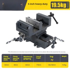 Precision Cross Plain Vise Workbench Bidirectional Mobile Vise Workbench